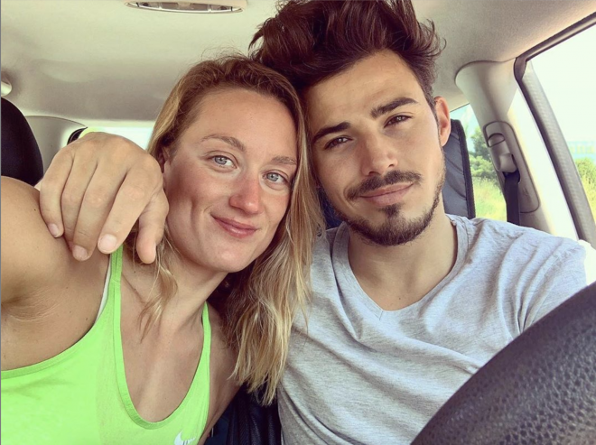 Mireia Belmonte y Ángel Capel (Foto: Instagram).