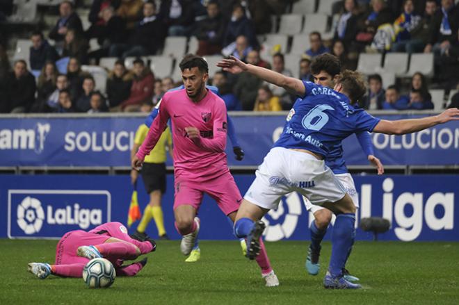 Real Oviedo VS Málaga (Foto: Luis Manso).