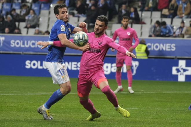 Real Oviedo VS Málaga (Foto: Luis Manso).