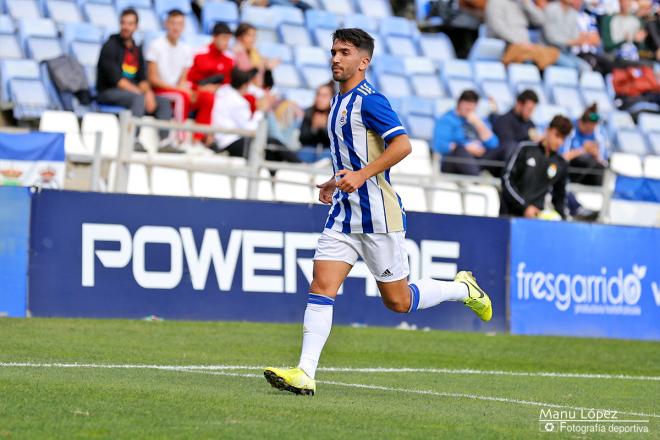 Víctor Barroso fue claro a la hora de valorar la primera vuelta del equipo. (Manu López/Albiazules.es).