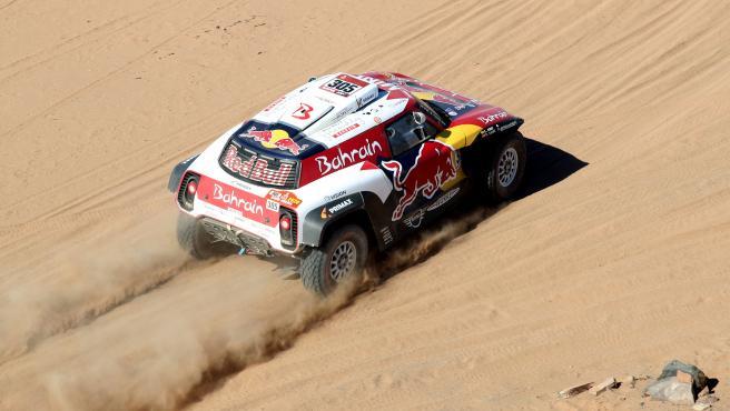 Sainz, durante el Dakar 2020 (Foto: EFE).