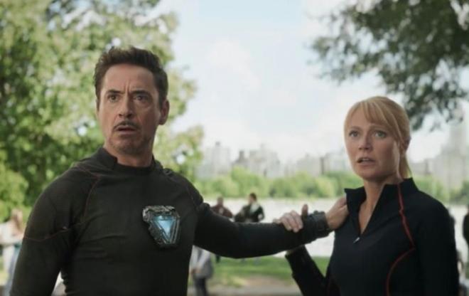 Pepper Potts y Tony Stark en Vengadores: Infinity War (Foto: Marvel Studios).