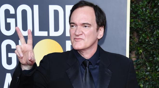 Quentin Tarantino en los Globos de Oro (Foto: Daniele Venturelli).