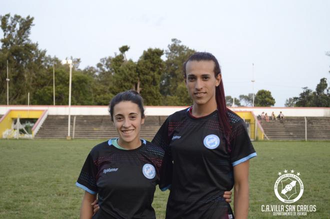 Las nuevas jugadoras de Villa San Carlos. (Villa San Carlos Femenino)