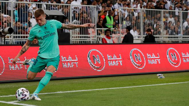 Kroos, en la acción del gol (Foto: RMCF).