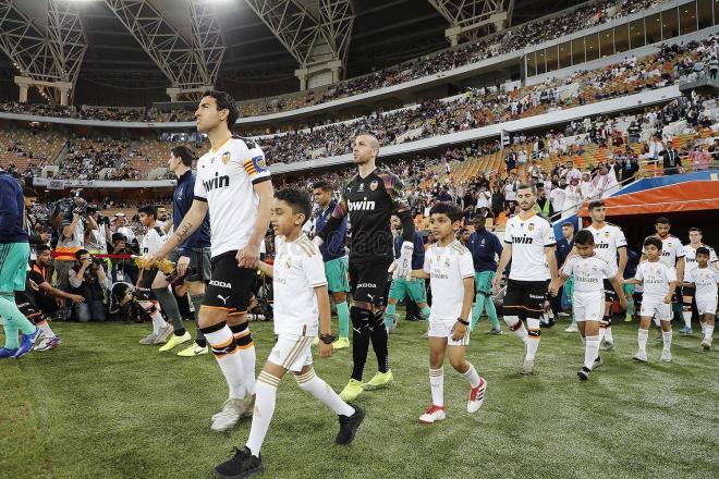 Valencia CF - Real Madrid de Supercopa de España jugada en Arabia (Foto: Valencia CF).