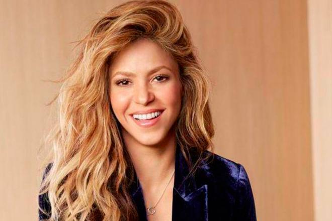 Shakira, durante una sesión de fotos.