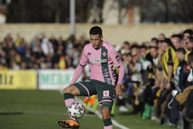 Cristian Tello, ante el Portugalete (Foto: Real Betis).