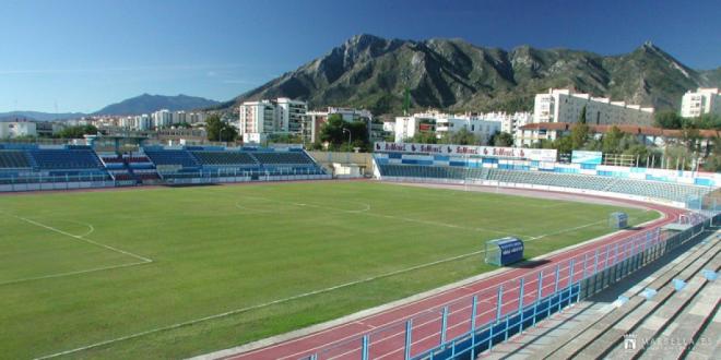 El Municipal Antonio Lorenzo Cuevas, estadio del encuentro (Foto: marbella.es).