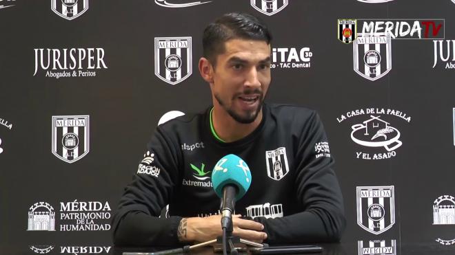 Diego Merino, técnico del Mérida (Foto: Mérida AD).