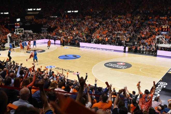 Valencia Basket logró el pase a la Copa del Rey tras vencer al Joventut en la Fonteta