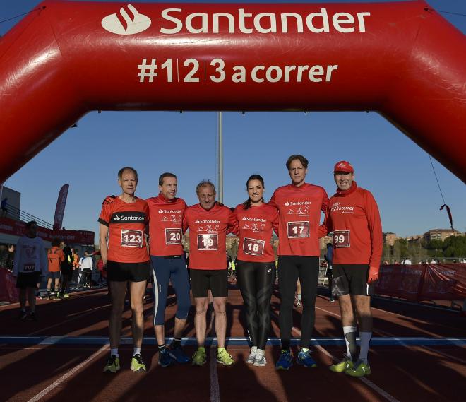 El equipo de 123aCorrer de Santander en Tres Cantos. / Foto: Joaquín Corchero
