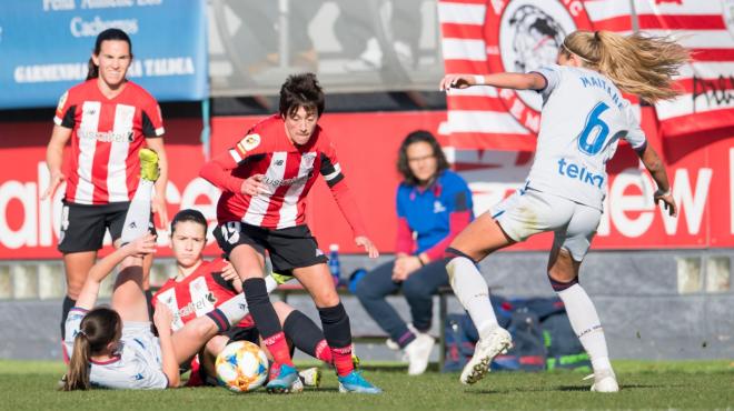 El Athletic femenino no ha pasado del empate ante el Levante (Foto: Athletic Club).