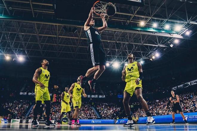 El RETAbet Bilbao Basket de Ben Lammers quiere volar alto en la Copa (Foto: Edu del Fresno).