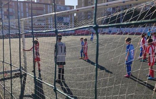 Imagen de un partido de uno de los equipos base del Puerta Blanca (Foto: Instagram/EFPuertaBlanca).