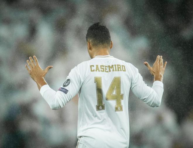 Casemiro, en un partido del Real Madrid de esta temporada (Foto: @Casemiro).