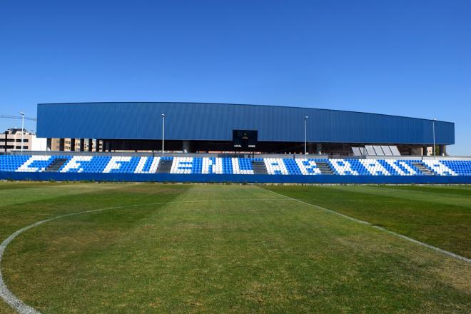 Imagen de una de las gradas del Estadio Fernando Torres (Foto: CF Fuenlabrada).