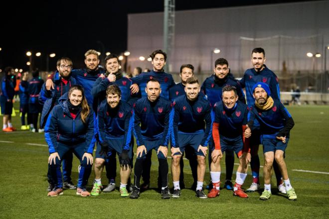 El equipo granota (Foto: Levante UD).