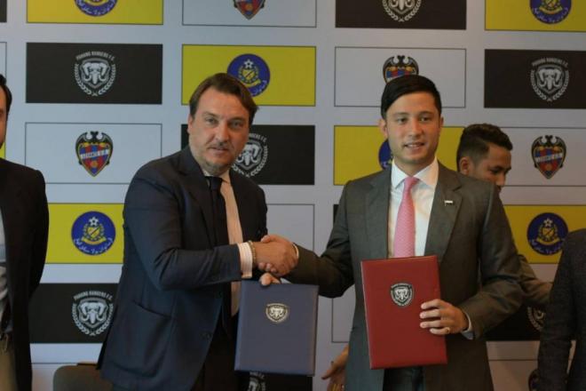El Levante firma un acuerdo con los Pahang Rangers (Foto: Levante UD).