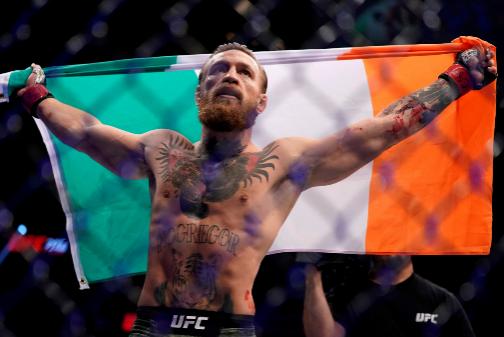 McGregor, tras una pelea (Foto: Reuters).