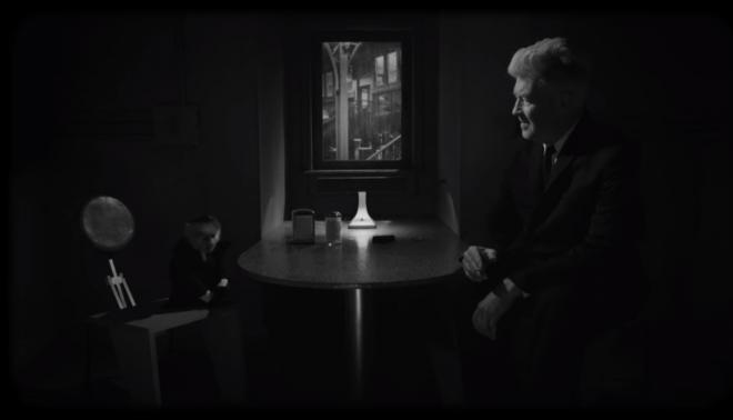 Jack y David Lynch en What Did Jack Do (Foto: Netflix).