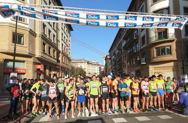 La carrera 'Las Arenas-Bilbao' partirá desde la plaza del Puente Colgante a las 10.30 horas.