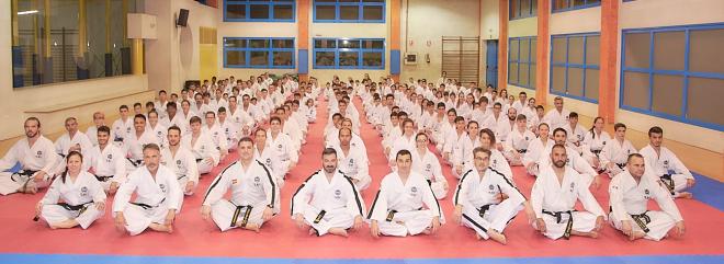 Una imagen de la jornada de taekwondo.