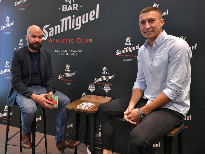 Galder Reguera y Oscar de Marcos están nominados en los Premios Panenka (Foto: Athletic Club).