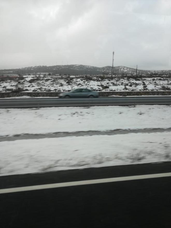 La nieve no impidió a los valencianistas viajar a Logroño.