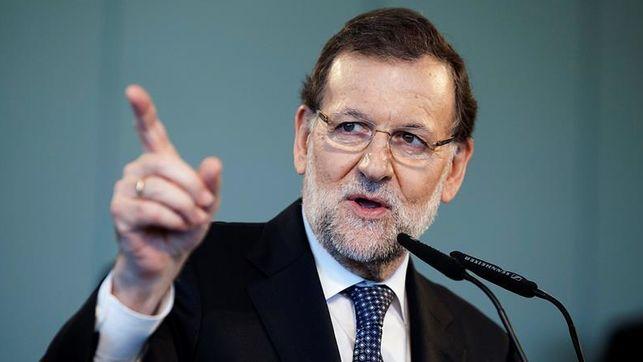 Mariano Rajoy, durante una comparecencia (Foto: EFE).