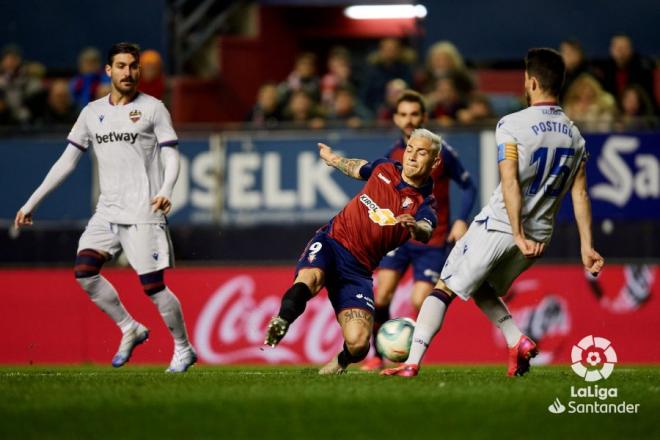 Imagen del Osasuna-Levante (Foto: LaLiga).