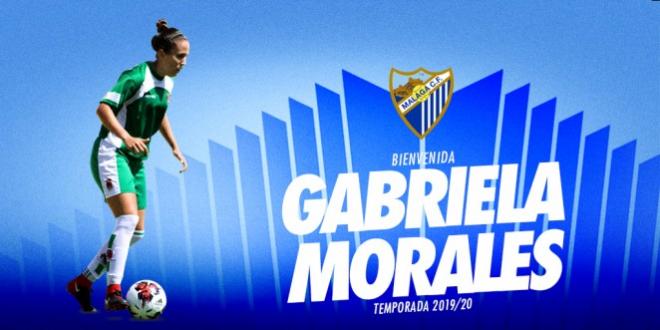 Gabriela Morales ya es del Málaga CF Femenino (Foto: MálagaCF).
