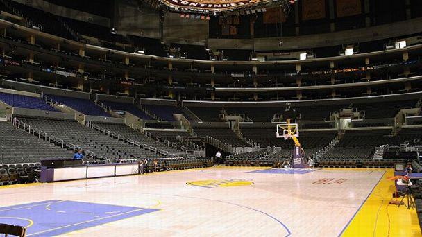 El Staples Center, pabellón de Clippers y Lakers.