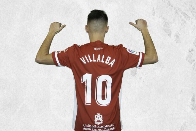 Fran Villalba lucirá el 10 en el Almería (Foto: UD Almería)