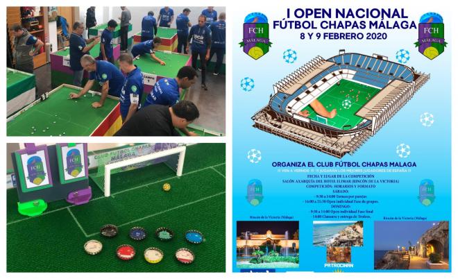 El Club Fútbol Chapas Málaga organiza en el Rincón de la Victoria el I Open Nacional.