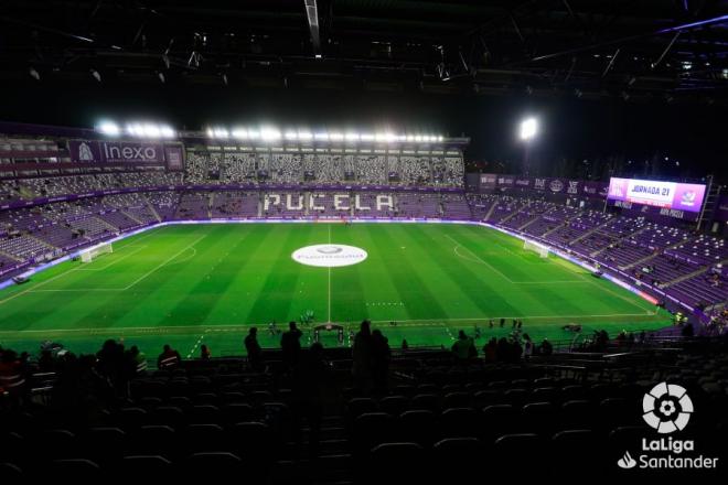 Nuevo Estadio José Zorrilla, antes del duelo ante el Real Madrid (Foto: LaLiga)