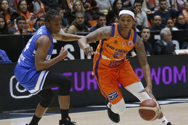 Valencia Basket dominó de principio a fin la vuelta de los octavos de final de la Eurocup Women y en