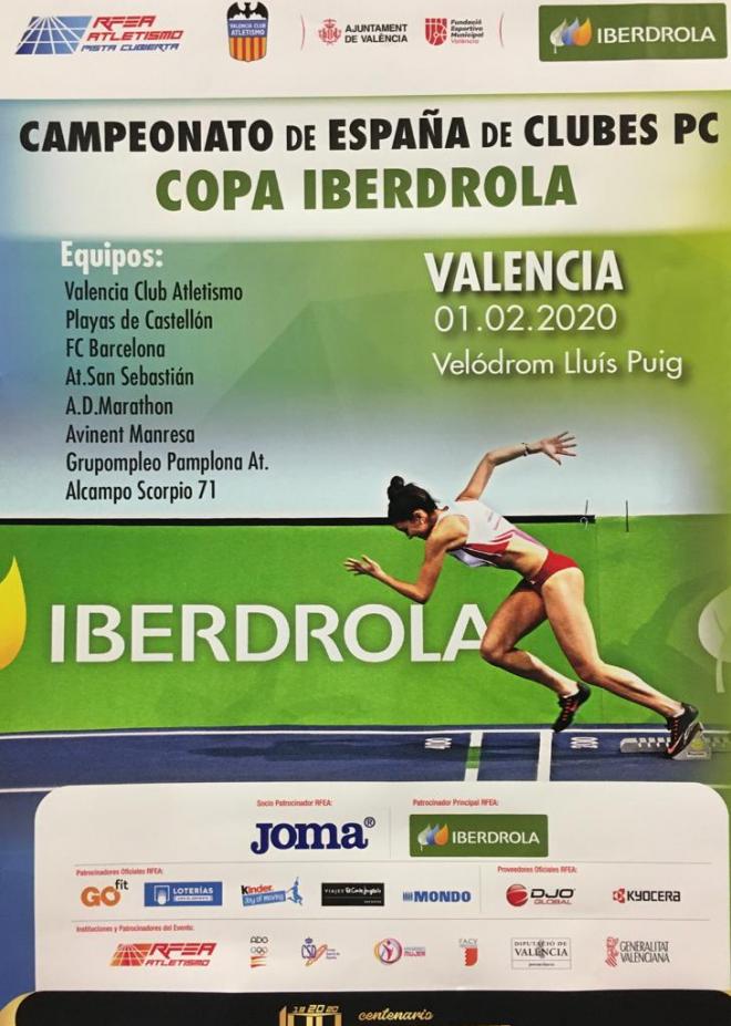El Campeonato de España de Clubes en Pista Cubierta regresa al Velodròm Lluís Puig en su 39ª edición
