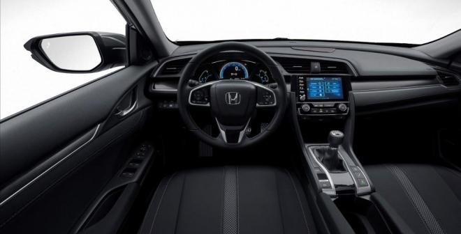 Interior del Honda Civic 2020.