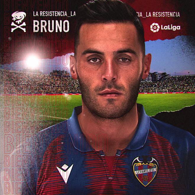 Bruno se convierte en nuevo jugador granota (Foto: Levante UD).