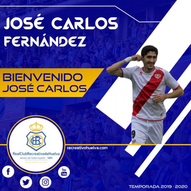 José Carlos ficha por el Decano. (@recreoficial)