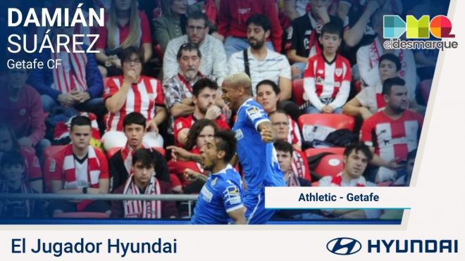 Damián, jugador Hyundai del Athletic-Getafe.