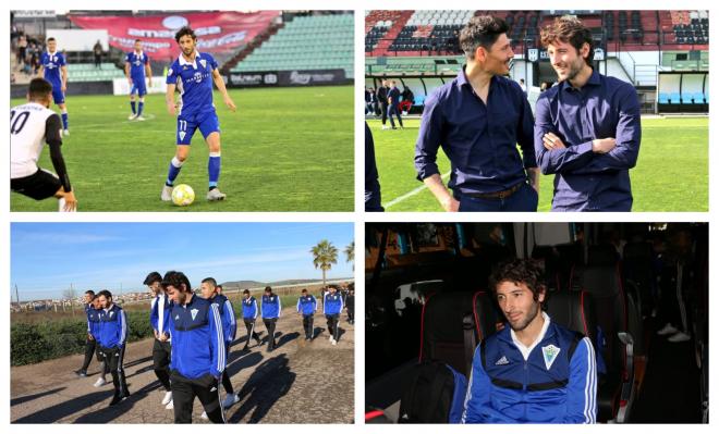 Varias fotos de este día especial para Esteban Granero (Fotos: Marbella FC).