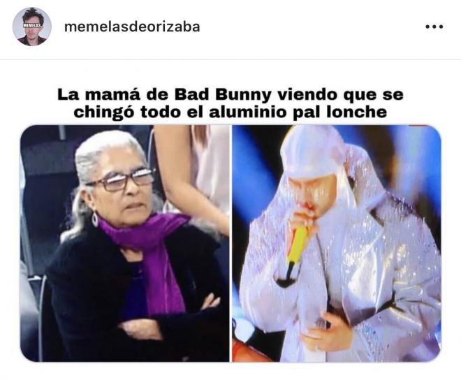 Más memes sobre Bad Bunny.