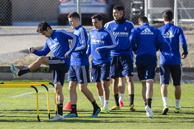 Kagawa se ejercita en la Ciudad Deportiva (Foto: Daniel Marzo).