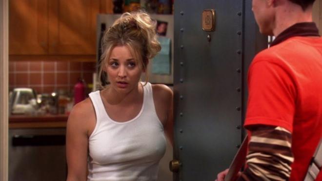 Kaley Cuoco como Penny en The Big Bang Theory (Foto: CBS).
