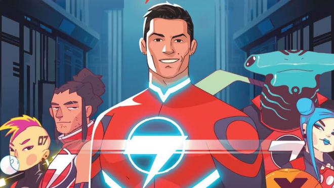 Cristiano Ronaldo se convierte en un superhéroe en el cómic y la serie 'Striker Force 7'