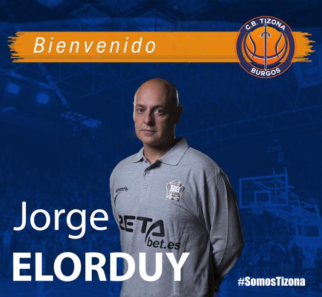 El bilbaíno Jorge Elorduy es el nuevo entrenador del UBU Tizona de LEB PLata.