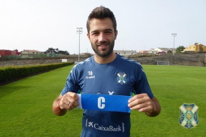 Aitor Sanz, centrocampista del Tenerife.