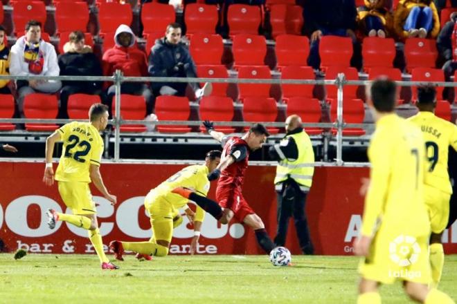 Imagen del Mirandés-Villarreal (Foto: LaLiga).